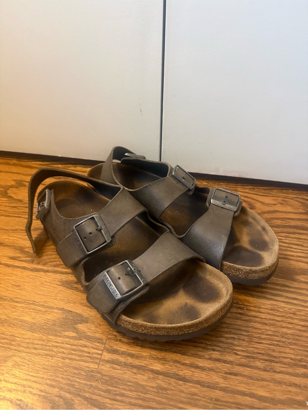 Birkenstock Milano Oiled Leather - Midnight Blue